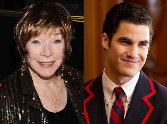 Shirley MacLaine, Darren Criss Shirley MacLaine, Darren Criss